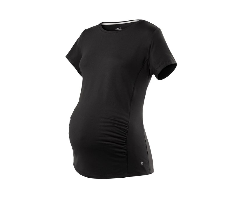 Tchibo - Umstands-Sportshirt - Damen - Gr. L - schwarz