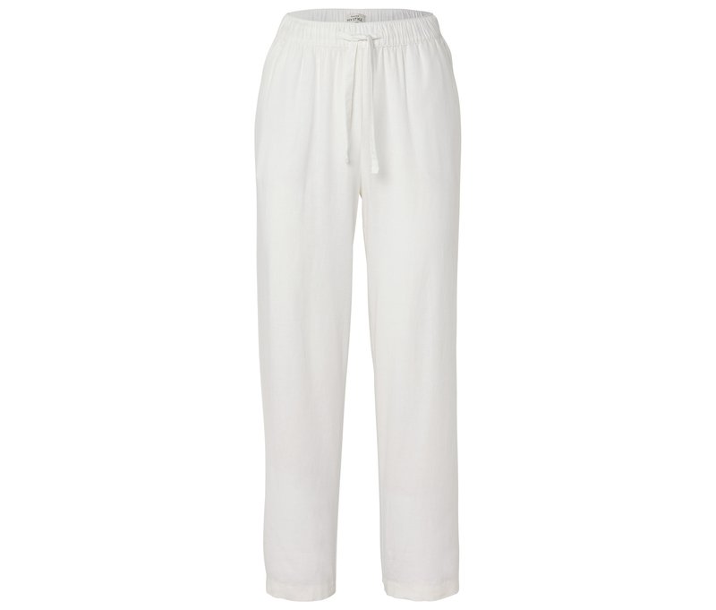 Tchibo - Leinenhose - Damen - Gr. 36 - weiß