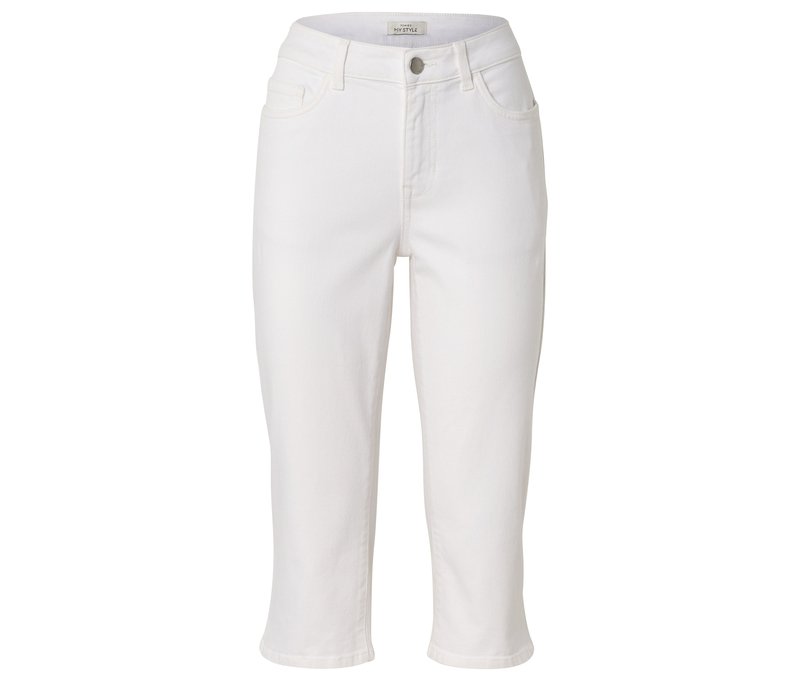Tchibo - Capri Denim – Fit »Mara« - Damen - Gr. 46 - weiß