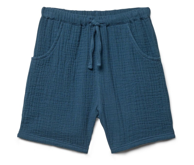 Tchibo - Kinder-Musselin-Shorts - Kinder - Gr. 110/116 - dunkelblau