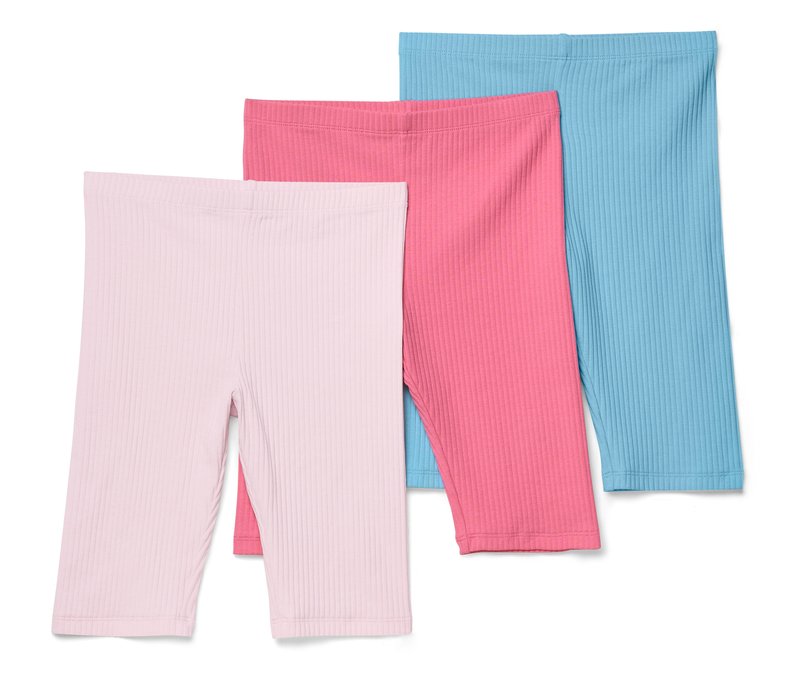 Tchibo - 3 Kinder-Radler - Mädchen - Gr. 98/104 - blau
