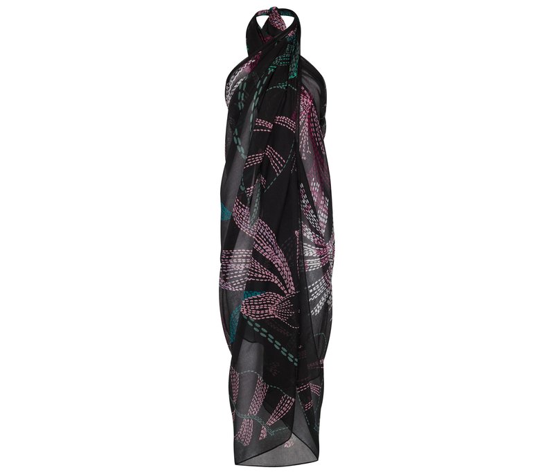 Triumph Beach MyWear Pareo - schwarz