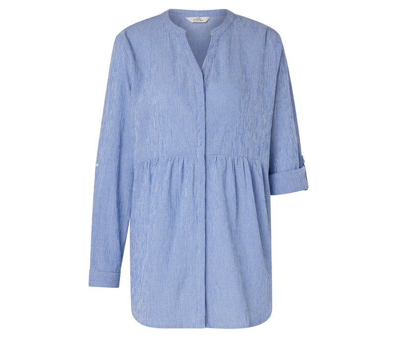 Tchibo - Longbluse - Damen - Gr. 42 - weiß