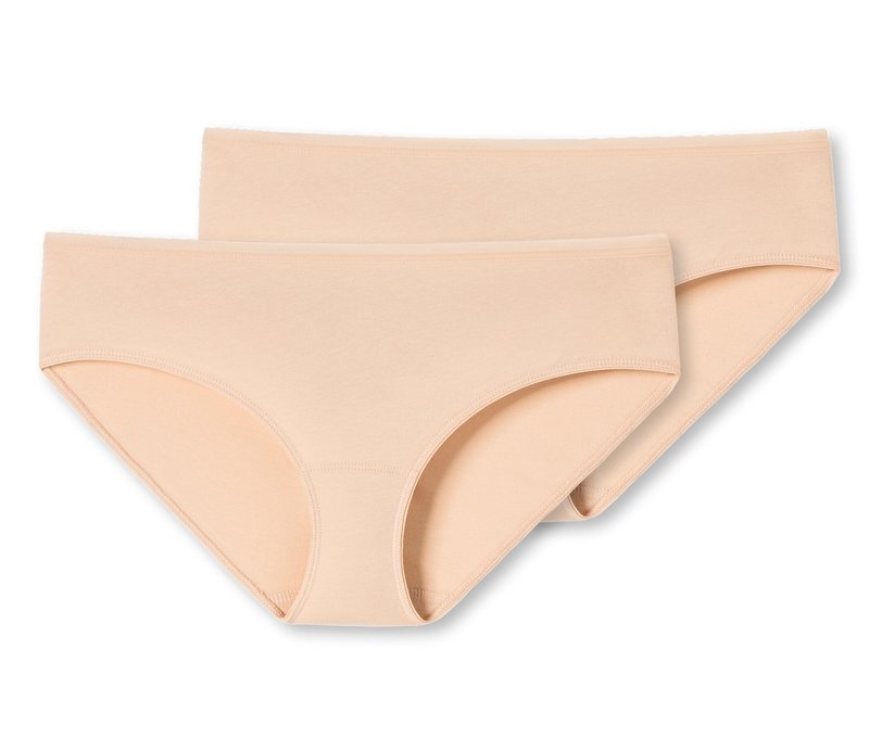 2 Schiesser Hipster - Damen - Gr. 44 - braun