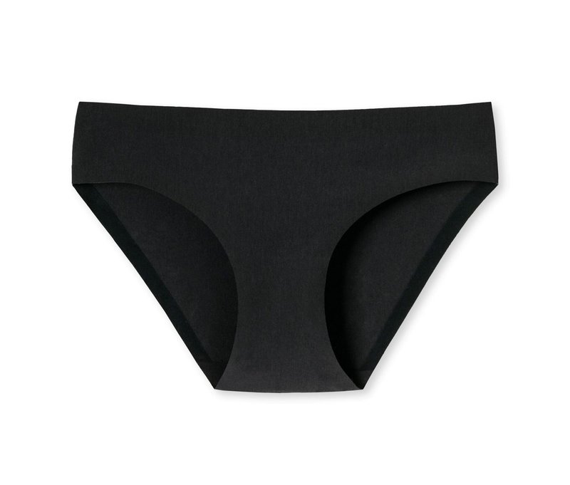 Schiesser invisible Rio-Slip mit Baumwolle - Damen - Gr. 38 - schwarz