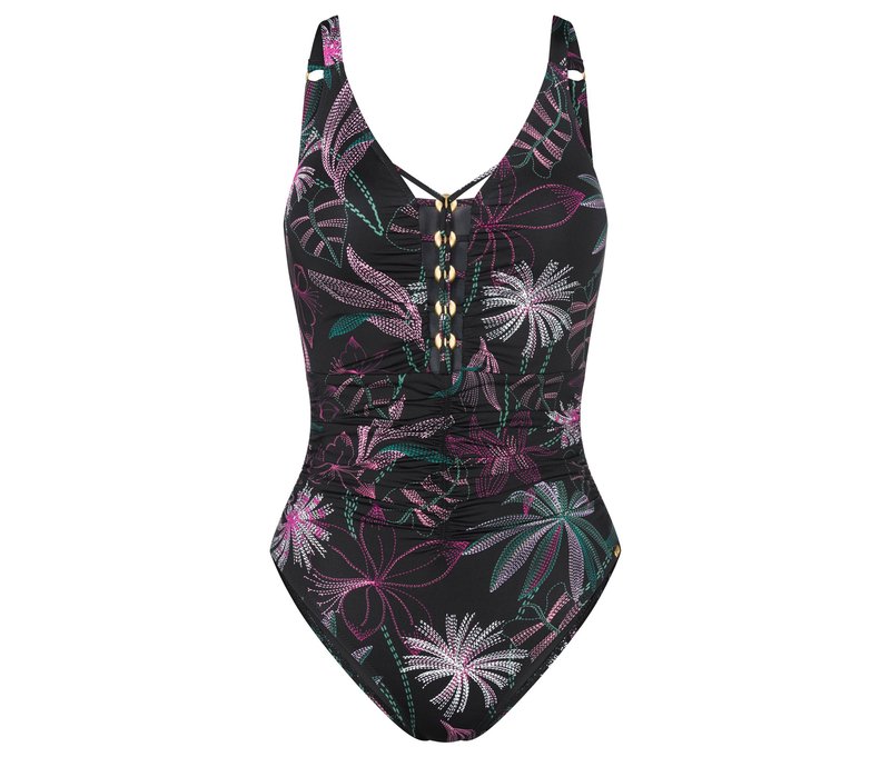 Triumph Summer Tropics Op01 - Damen - Gr. 44D - schwarz