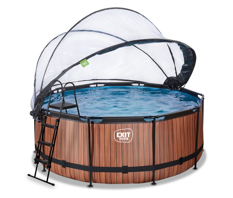 Exit Pool-Set »Wood« - braun