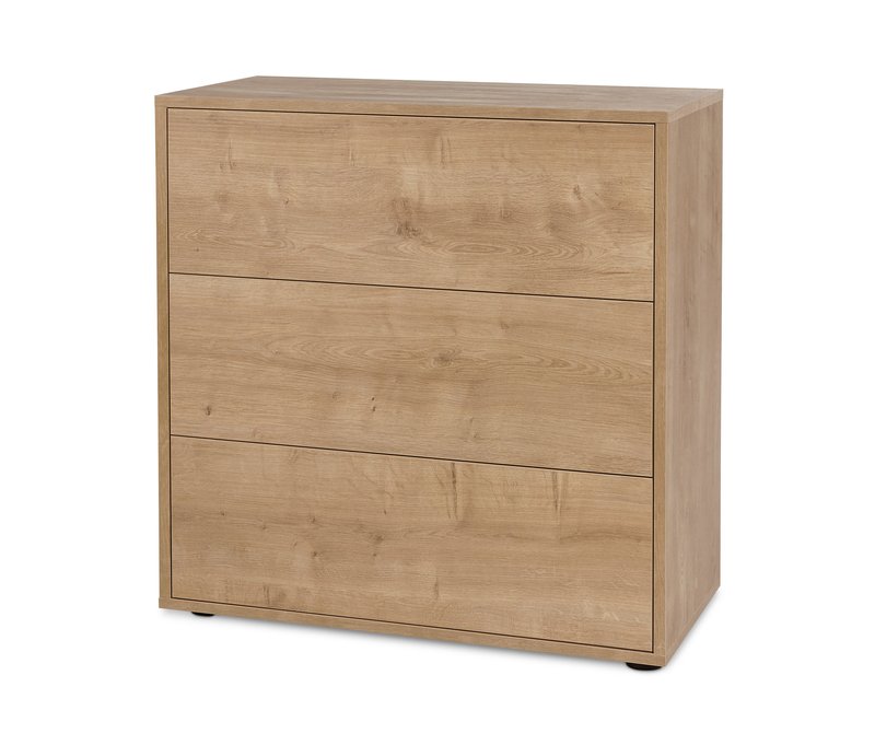 Tchibo - Regalmodul »Flemming« - 75x37,5x75cm - braun - Holz / Kunststoff