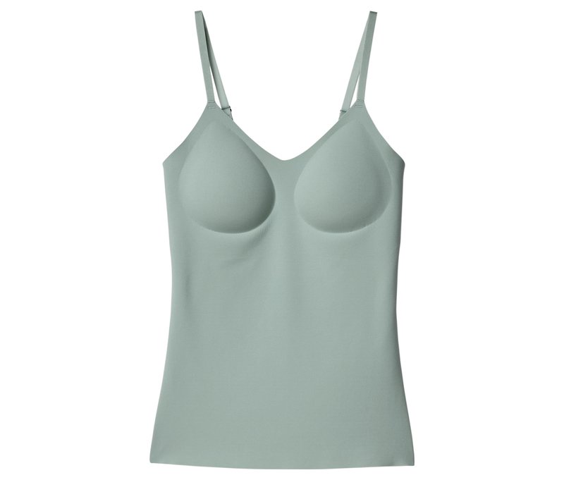 Tchibo - Bonded-Hemdchen - Damen - Gr. XL - grün