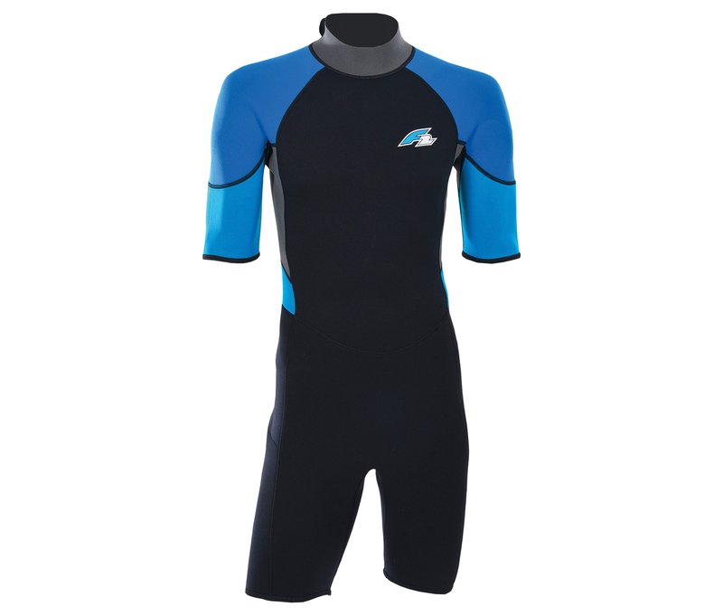 Tchibo - F2 Herren Neoprenanzug 3/2 mm Rebel Shorty - Herren - Gr. L - schwarz