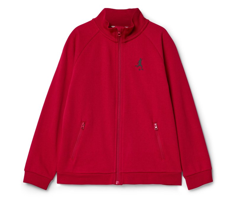Tchibo - Kinder-Trainingsjacke - Kinder - Gr. 134/140 - schwarz