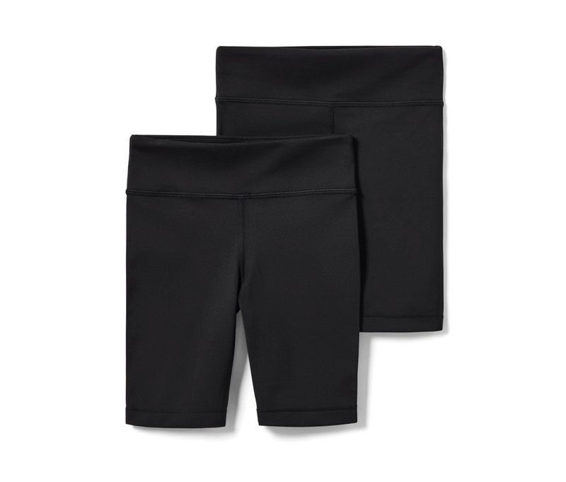 Tchibo - 2 Kinder-Sport-Radler - Mädchen - Gr. 122/128 - schwarz
