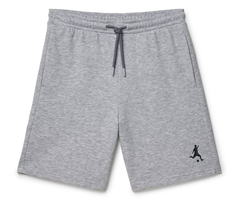 Tchibo - Kinder-Sweatshorts - Jungen - Gr. 146/152 - hellgrau