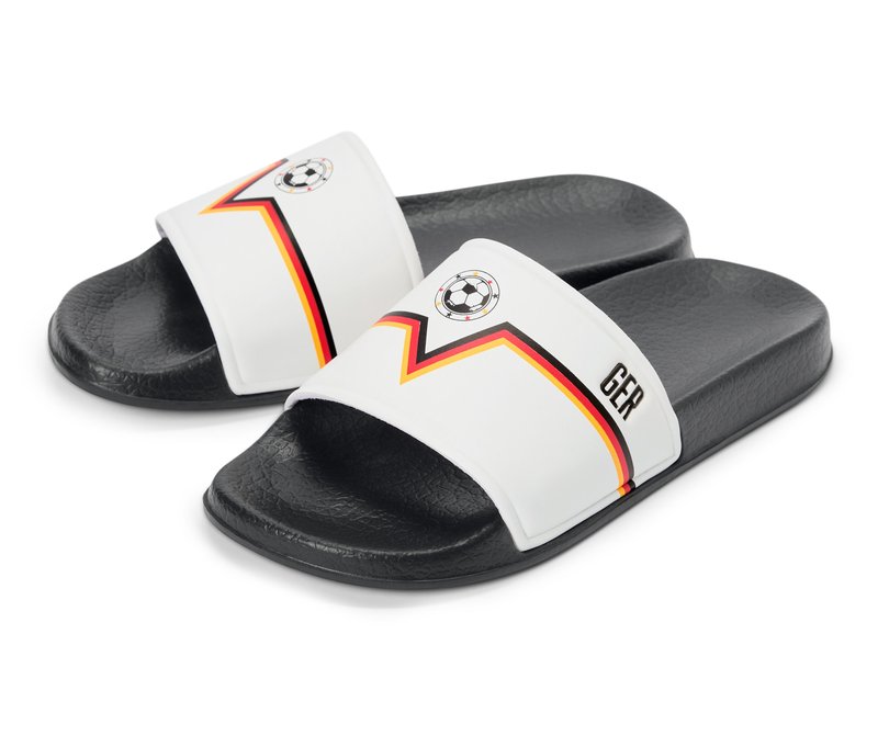 Tchibo - Badelatschen - Gr. 32-33 - schwarz
