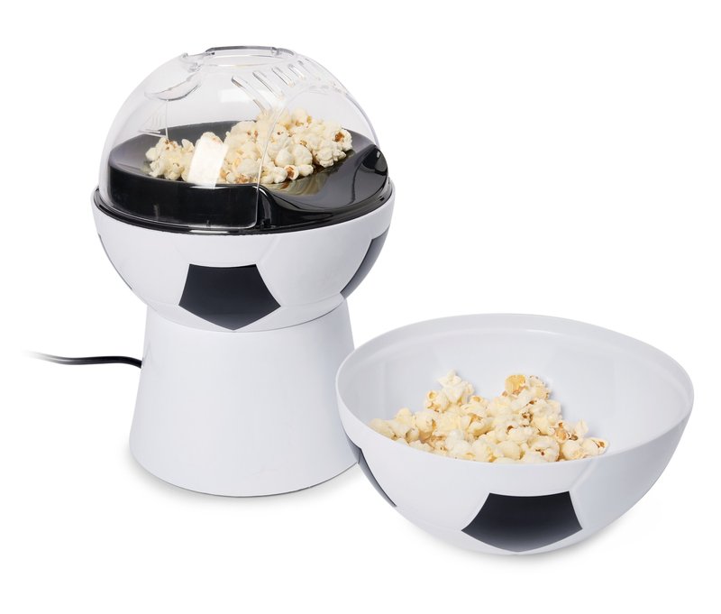 Tchibo - Fußball-Popcornmaschine - schwarz