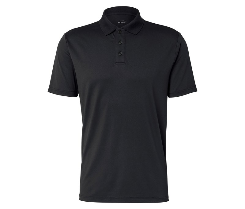Tchibo - Outdoor-Funktionspoloshirt - Herren - Gr. XXL - schwarz