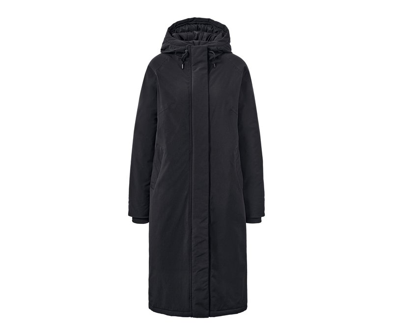 Tchibo - Extralanger Thermomantel - Damen - Gr. 36 - schwarz