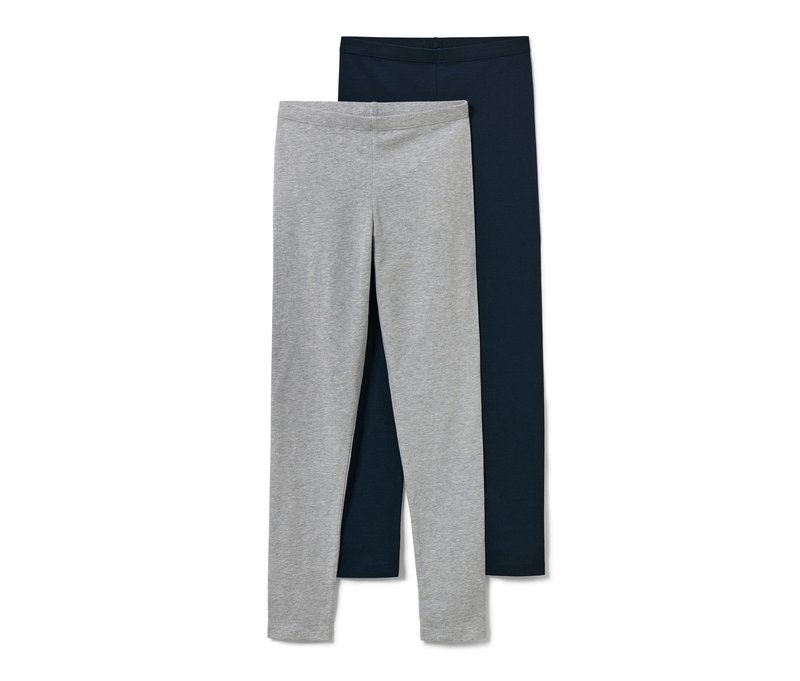 Tchibo - 2 Kinder-Leggings - Kinder - Gr. 170/176 - dunkelblau
