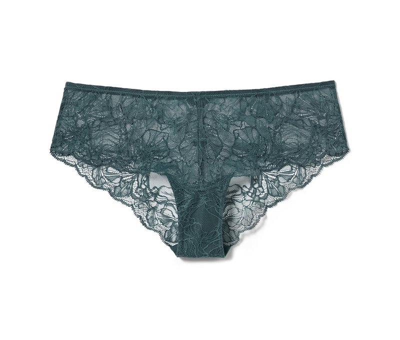 Tchibo - Spitzen-Hipster - Damen - Gr. S - petrol