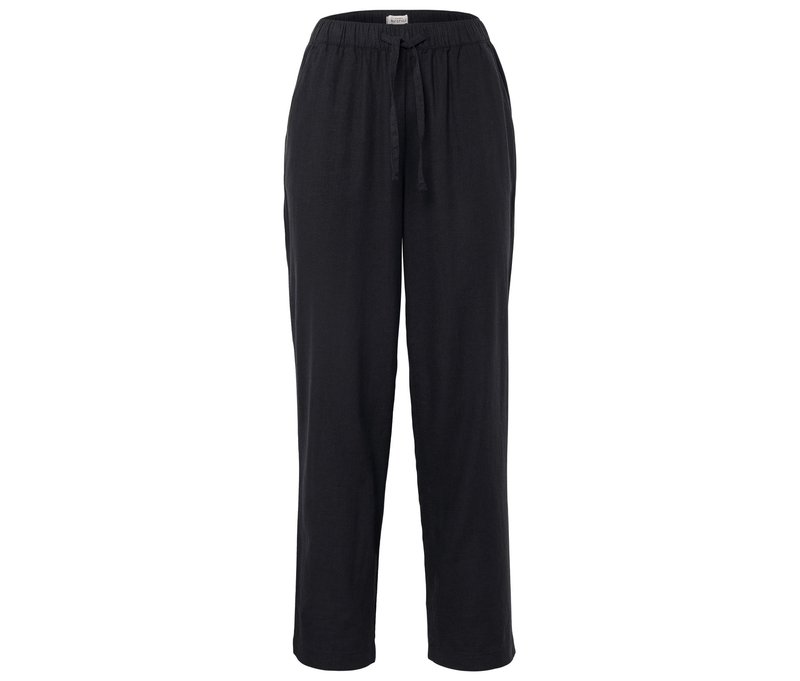 Tchibo - Leinenhose - Damen - Gr. 48 - schwarz