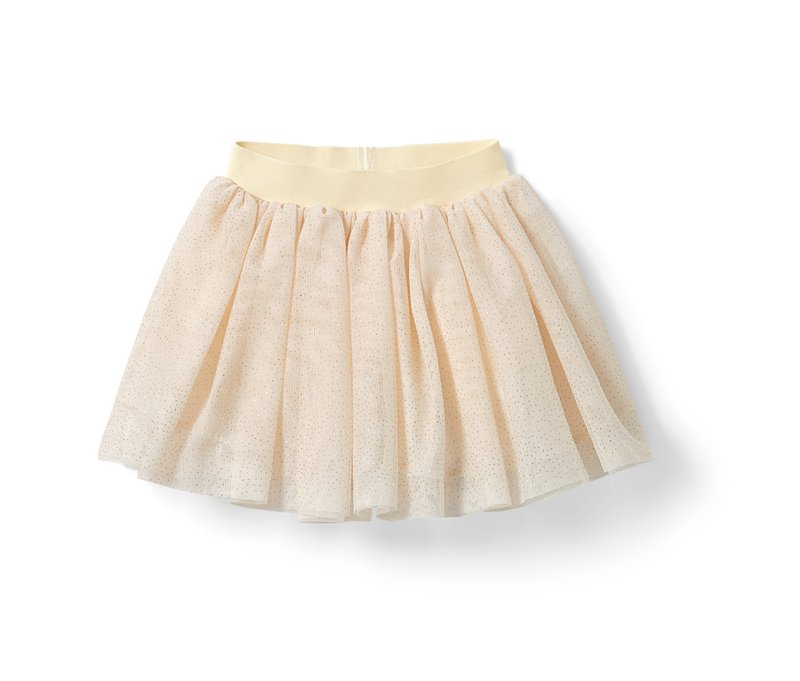 Tchibo - Kleinkind-Tüllrock - Mädchen - Gr. 110/116 - creme