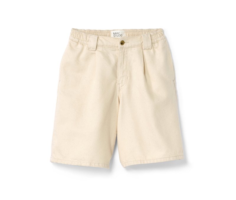 Nah/Studio Bermuda-Shorts - ungefärbte Baumwolle - Gr. 29 - ungefärbt