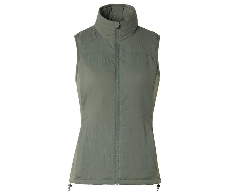 Tchibo - Hybrid-Weste »packable« - Damen - Gr. XL - khaki