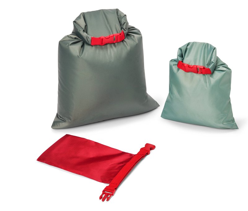 Tchibo - 3 wasserfeste Packsäcke - mintgrün