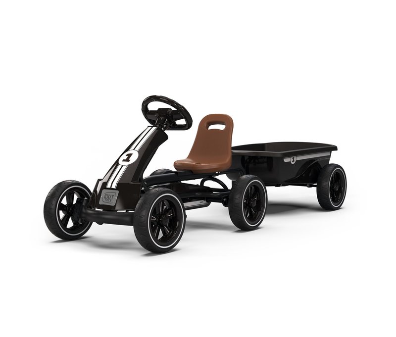 Exit Foxy Gokart mit Anhänger - schwarz