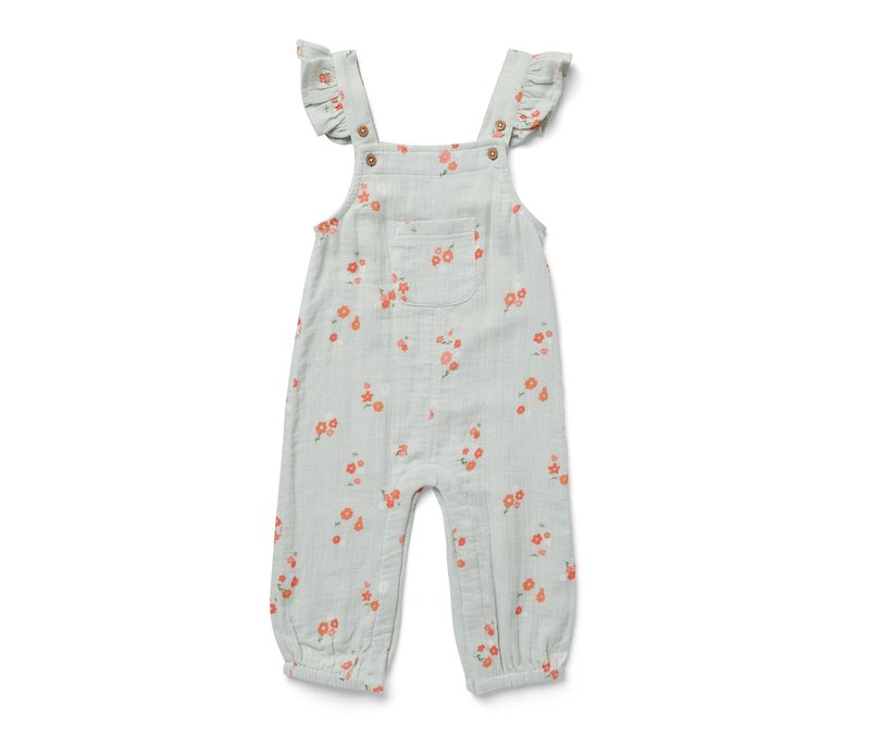 Tchibo - Kinder-Musselin-Strampler - Baby - Gr. 98/104 - mehrfarbig/geblümt