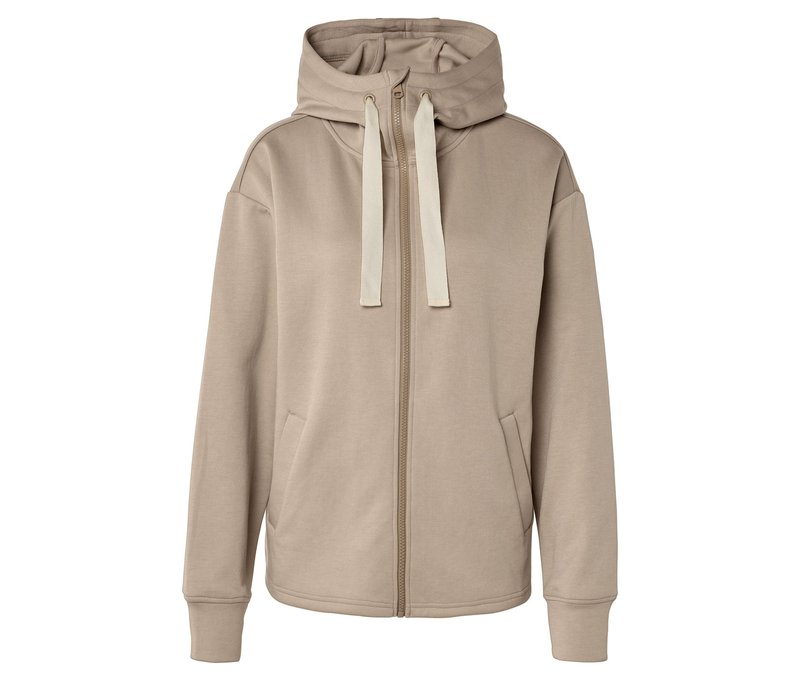 Tchibo - Sweatjacke - Damen - Gr. M - beige