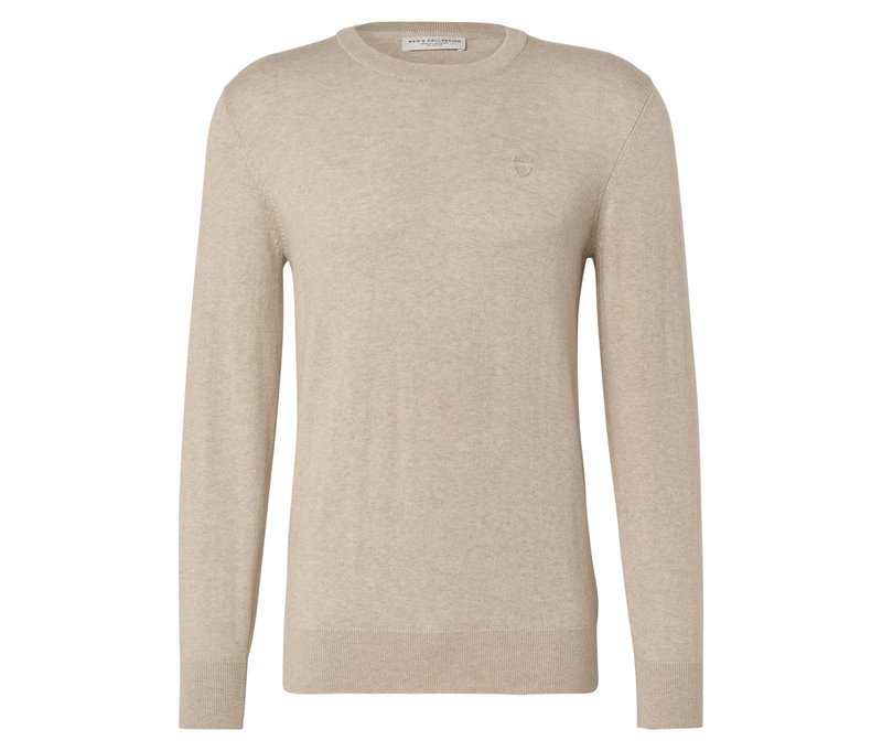 Tchibo - Pullover mit Rundhalsausschnitt - Herren - Gr. XXL - beige