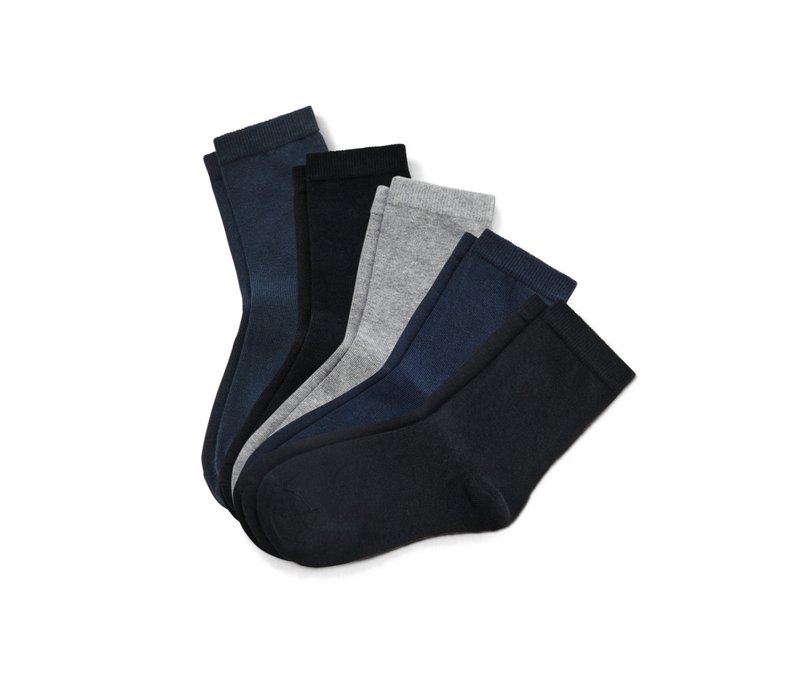 Tchibo - 5 Paar Kinder-Socken - Kinder - Gr. 35-38 - dunkelblau