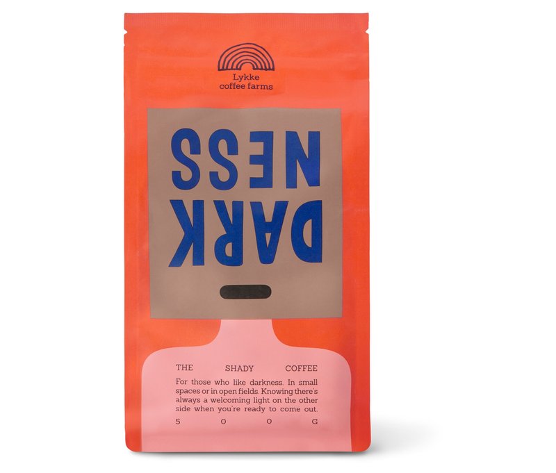 Tchibo - Lykke - Darkness Omni-Roast - 500 g Ganze Bohne - Intensität: 5/6