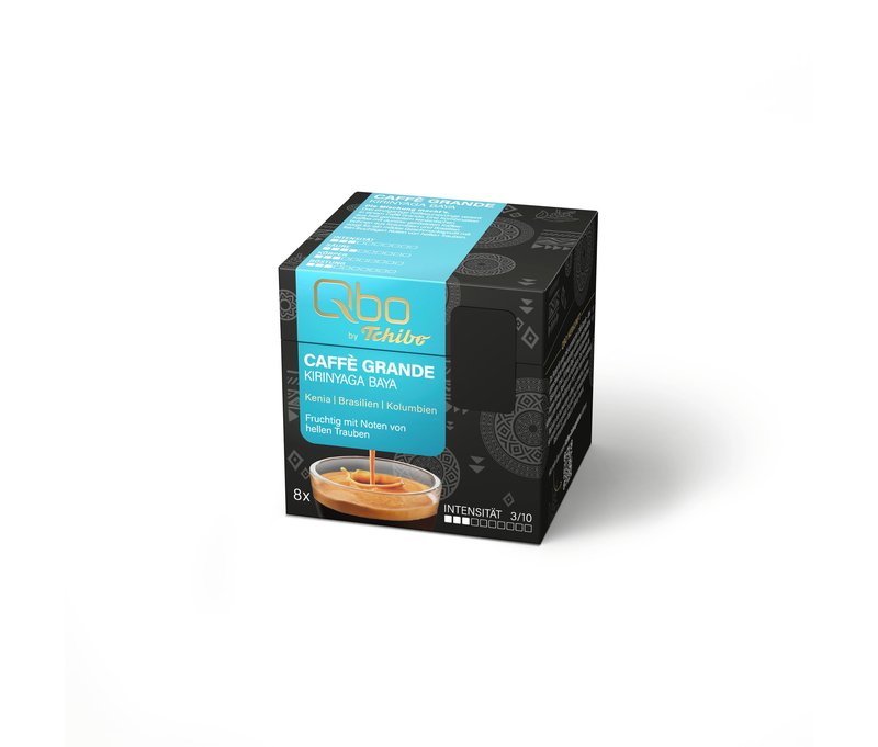 Qbo Caffè Grande Kirinyaga Baya - Intensität: 3/10