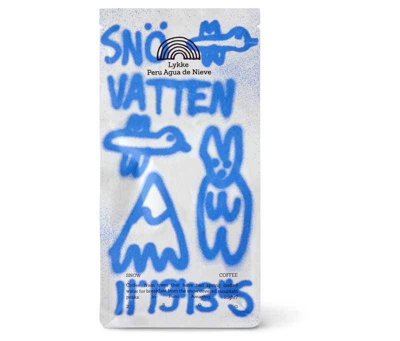Tchibo - Lykke - Snövatten Filterkaffee - 250 g Ganze Bohne - Intensität: 3/6