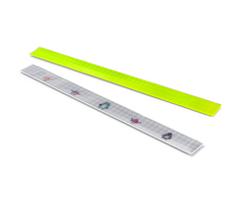 Tchibo - 2 reflektierende Schnapp-Armbänder - gelb