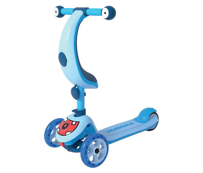 Hudora 4-in-1-Scooter, Cyan