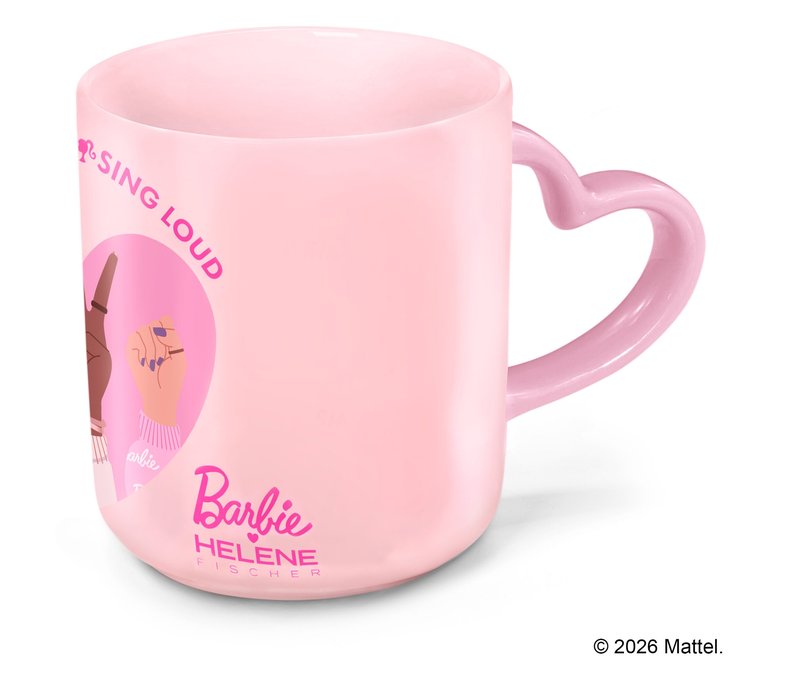 Tchibo - Barbie loves Helene Fischer Becher - rosa