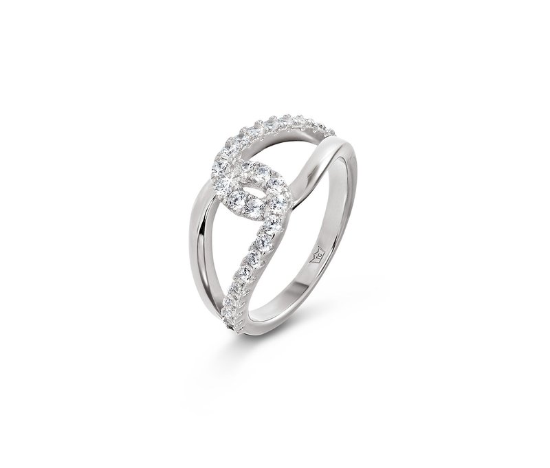 Tchibo - 925 Silber Ring - Damen - Gr. 20 - silber