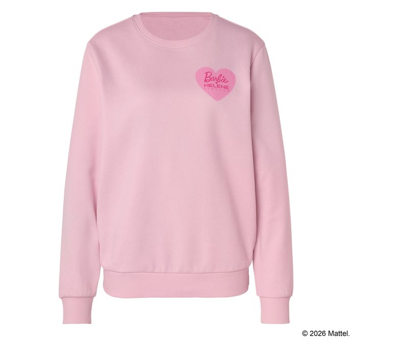 Tchibo - Barbie loves Helene Fischer Sweatshirt - Damen - Gr. M - rosa/print