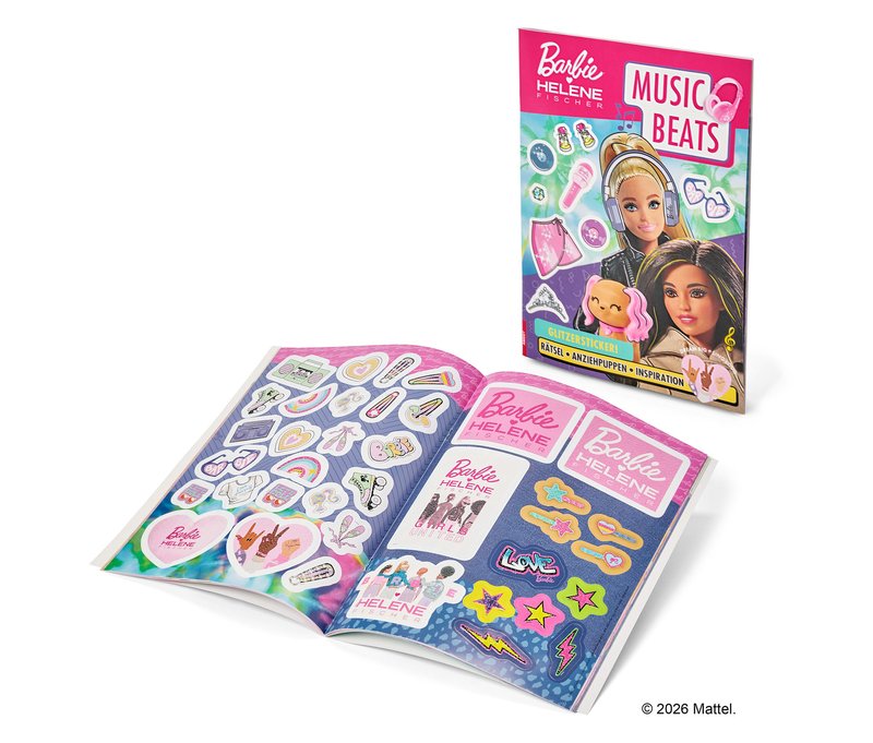 Tchibo - Barbie loves Helene Fischer Buch »Music Beats«