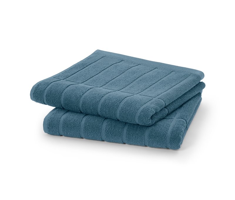 Tchibo - 2 Handtücher in Premiumqualität - blau
