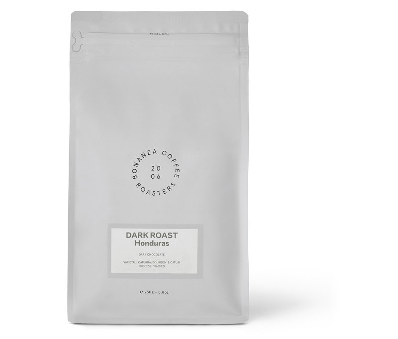 Bonanza Coffee Roasters - Dark Roast Omni-Roast - 250 g Ganze Bohne - Intensität: 5/6