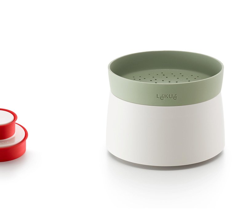 Lékué-Gemüseburger-Kit - weiß