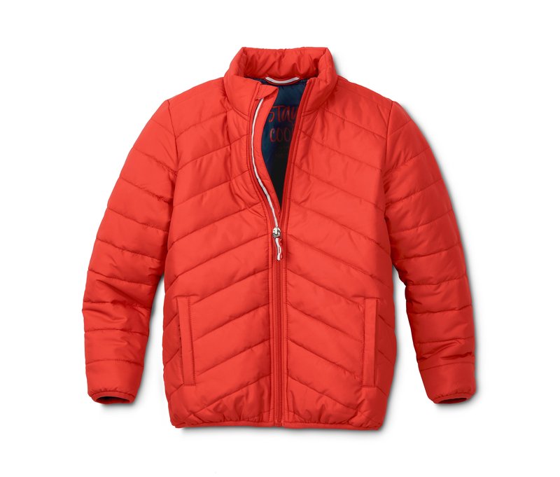 Tchibo - Steppjacke mit recyceltem Material - Kinder - Gr. 122/128 - orange