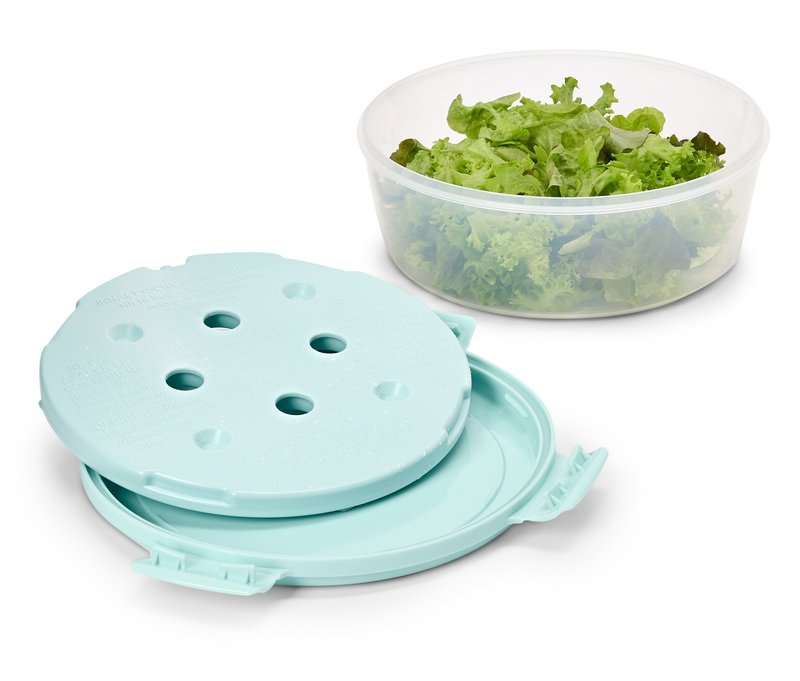 Tchibo - Salatschüssel mit Kühlakku - hellgrün