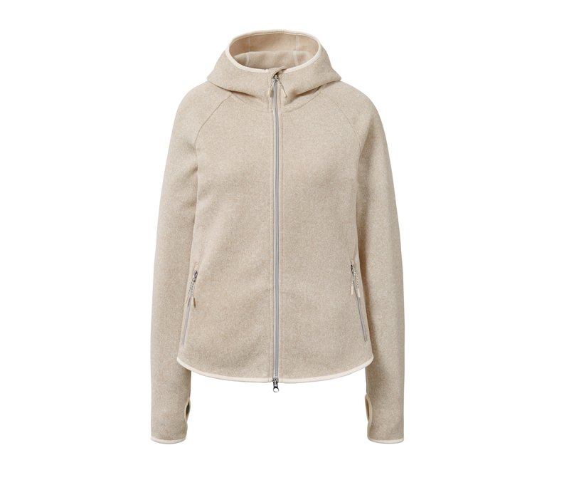 Tchibo - Strickfleece-Jacke - Damen - Gr. XL - beige