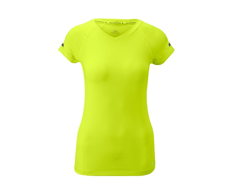 Tchibo - Sportshirt - Damen - Gr. L - gelb