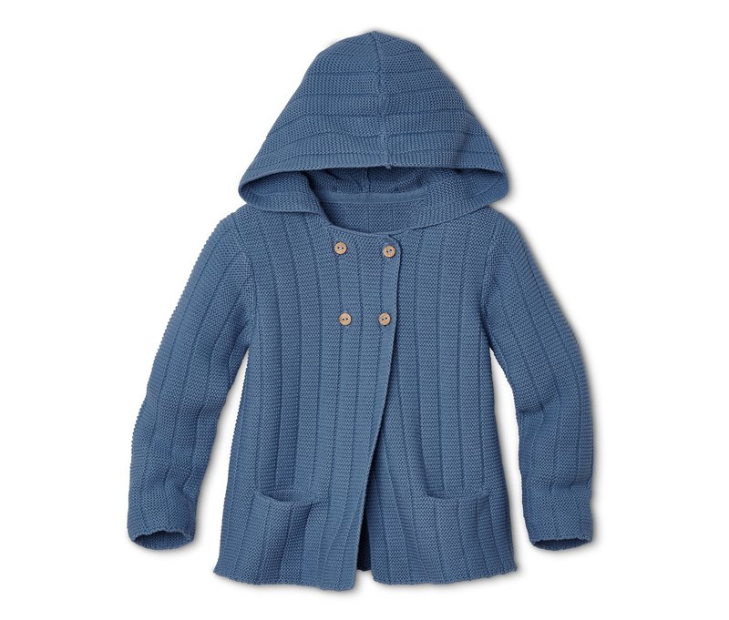 Tchibo - Strickjacke - Baby - Gr. 86/92 - blau